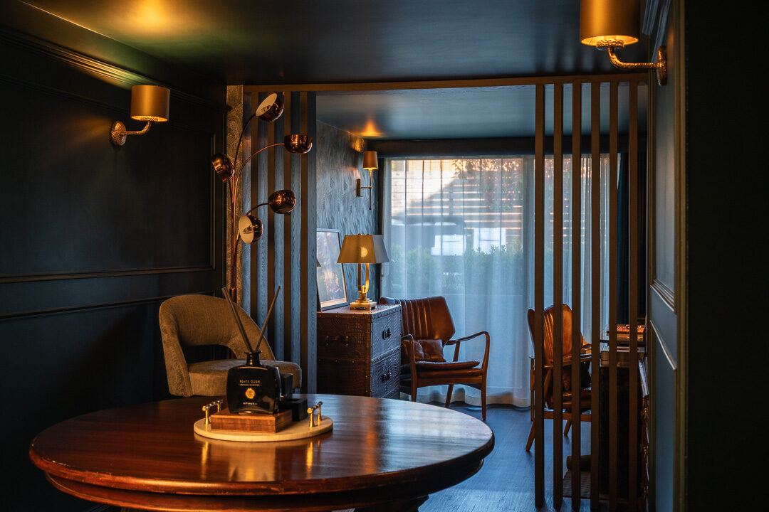 Bespoke home bar interior design in Worsley, Greater Manchester — Hafferty Interiors